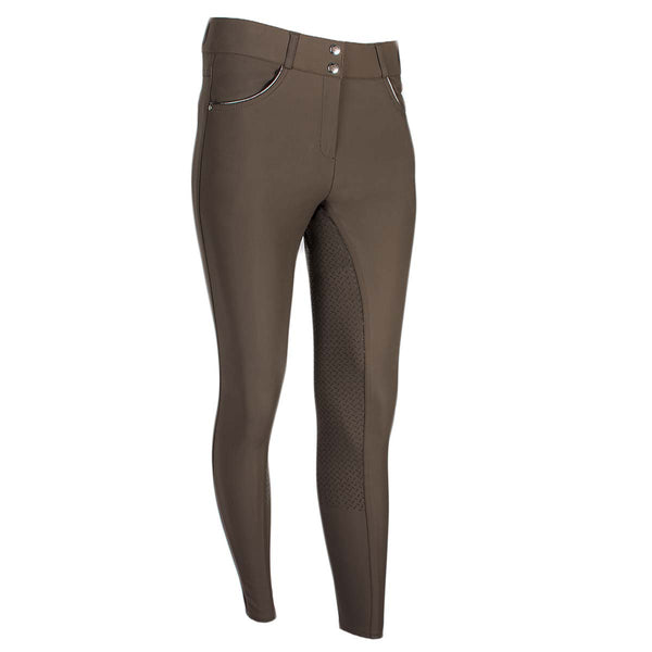 KL Select Gabrielle Full Seat Breech - Truffle/Copper